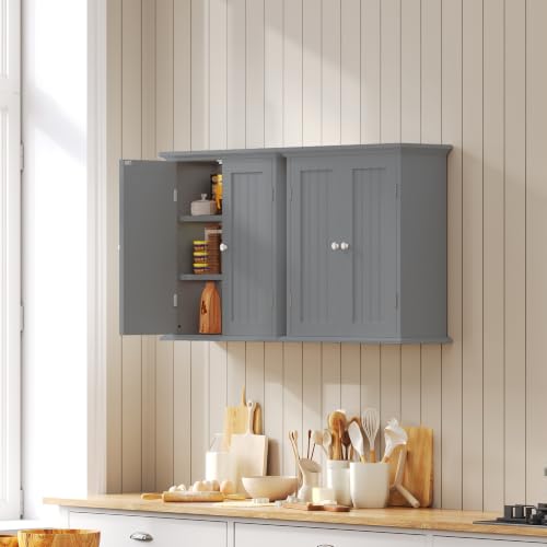 Bathroom Wall Cabinet with 2 Doors