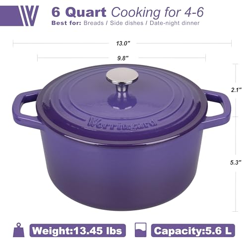 Enameled Cast Iron Dutch Oven Pot with Lid