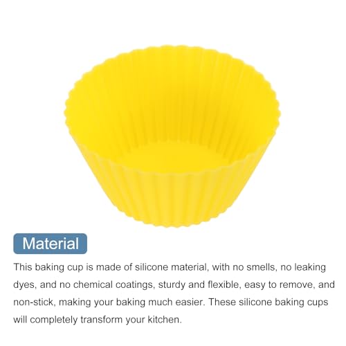 18Pcs Silicone Cupcake Liners