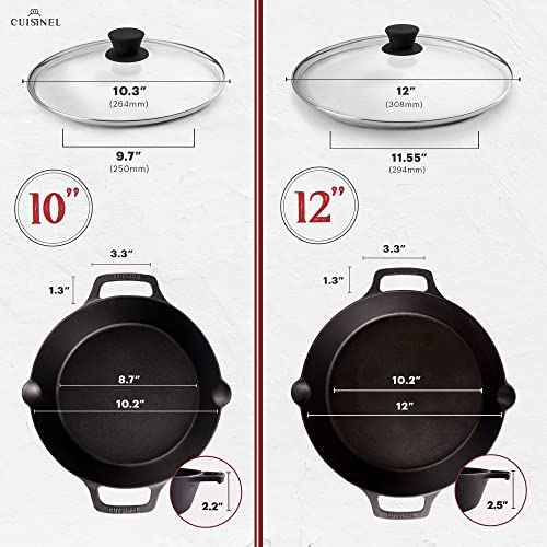 Cast Iron Skillet Set