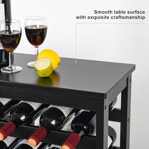 42 Bottles Bamboo Wine Rack (42 Count)
