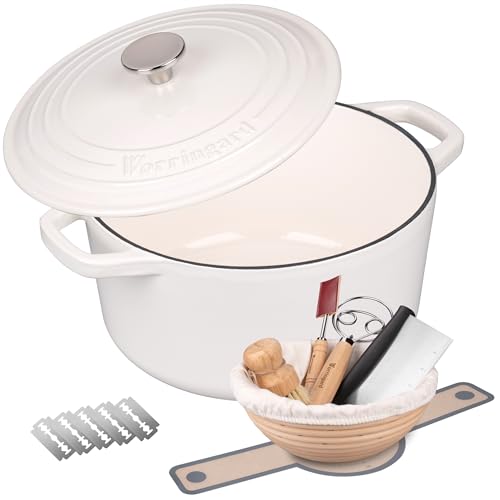 Enameled Cast Iron Dutch Oven Pot with Lid