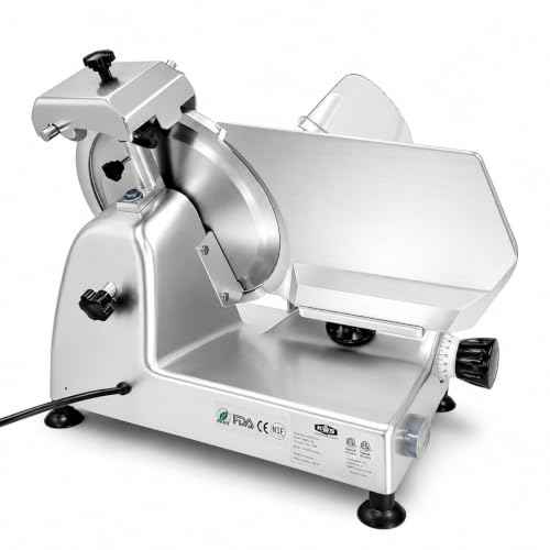 MS 12SL Commercial 420W Electric Meat Slicer 12" Frozen Slicer