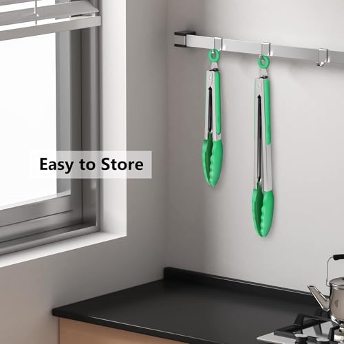 2 Pack Silicone Kitchen Tongs (2 Count)