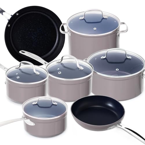 12pc Forged Lightweight Cookware Set