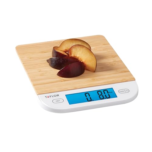 Bamboo Digital Backlit Kitchen Scale