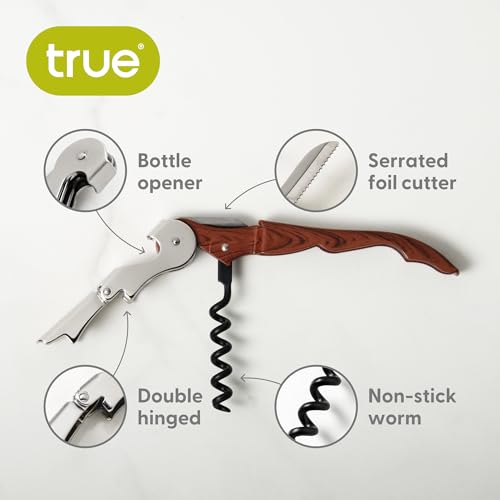 Truetap Double Hinged Waiter's Corkscrew Wine Opener