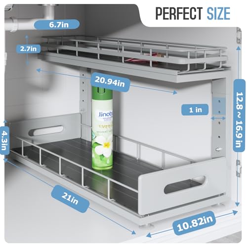 Under Sink Organizer Upgrade To Professional Rails