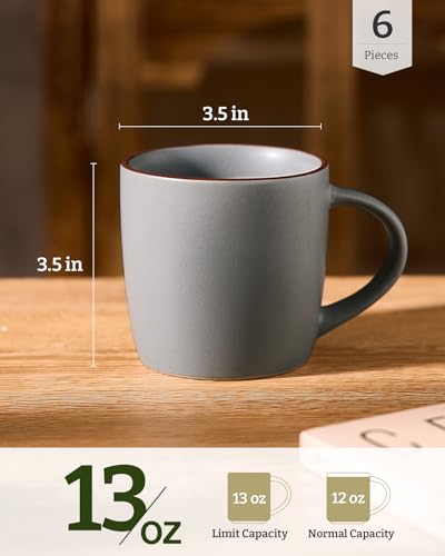Mercury Coffee Mugs 13 oz (6 Count)