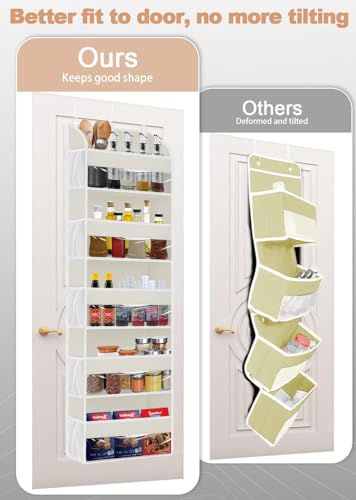 1 Pack Over The Door Storage Organizer with 5 Large Pockets