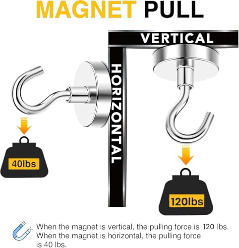 Magnetic Hooks (10 Count)