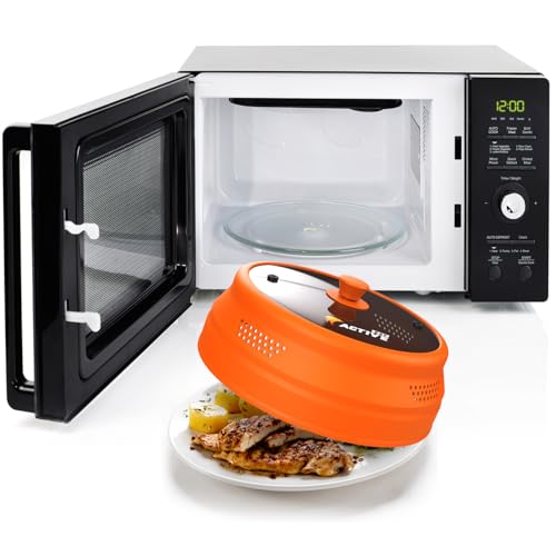 Collapsible Microwave Cover for Food