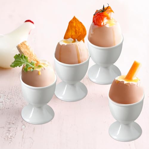 Ceramic Egg Cup Set (4 Count)