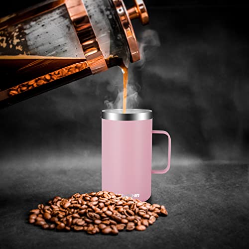 2 Pack 20 oz Insulated Coffee Mugs (2 Count)