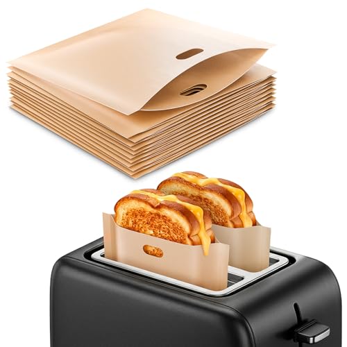 Reusable Toaster Bags 12 Pcs (12 Count)