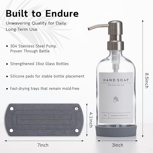 Luxury] Kitchen Soap Dispenser Set (7 Count)
