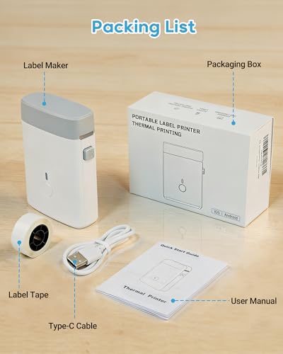 Label Maker Bluetooth Label Maker Machine with Tape