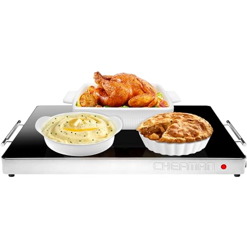 Electric Warming Tray with Adjustable Temperature Control