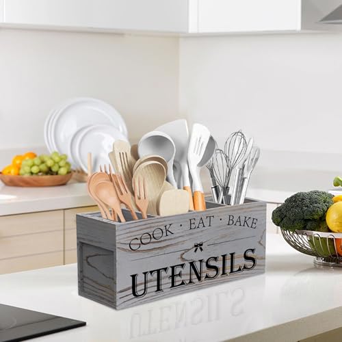 Extra Large Utensil Holder Countertop for Kitchen Counter