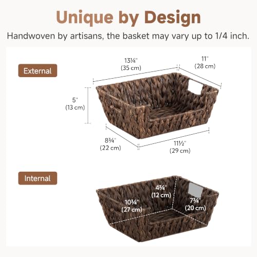 Pantry Baskets for Organizing (2 Count)