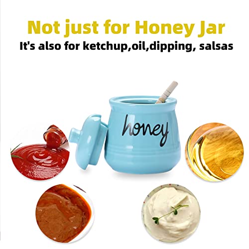 Honey Jar with Dipper and Lid (12 Ounce)