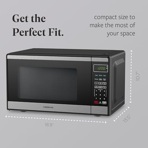 0.9 Cu. Ft Countertop Microwave Oven