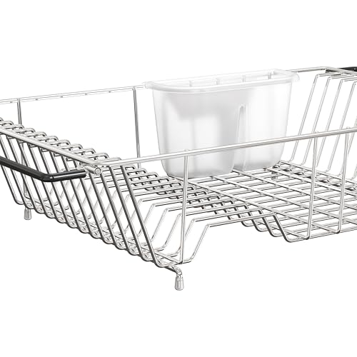 Large Stainless Over Sink Counter Top Dish Drainer Rack