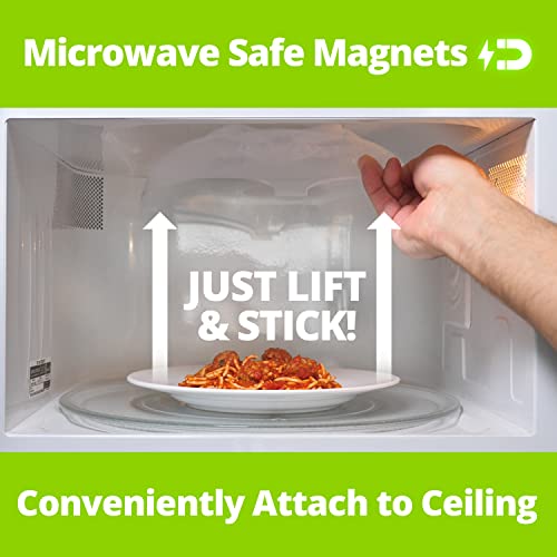 Magnetic Microwave Splatter Cover for Food
