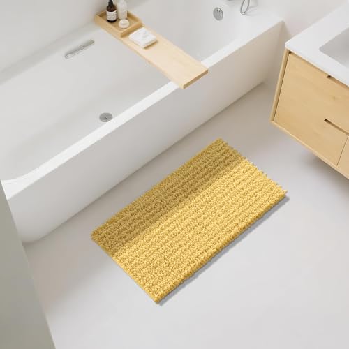Large Bathroom Rugs Non Slip Washable 36x24 Inch