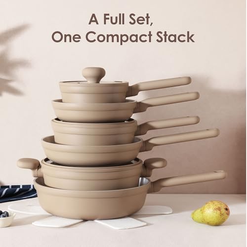 Ceramic Nonstick Pots and Pans Set
