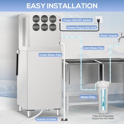 Commercial Ice Maker Machine 150Lbs (36 Count)