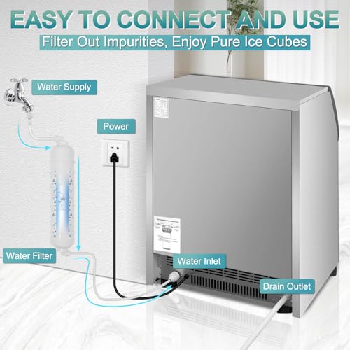 Commercial Ice Maker Machine 260Lbs
