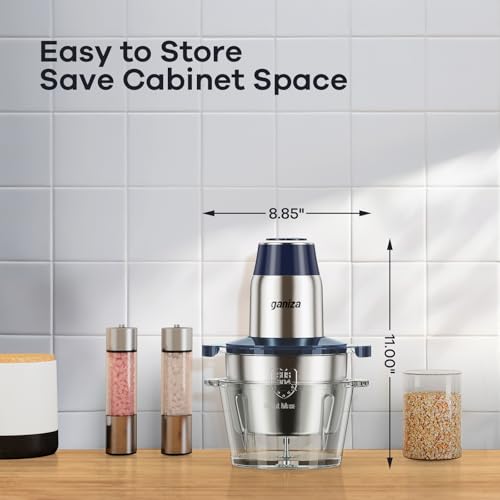 Food Processors with 2 Bowls (2 Count)