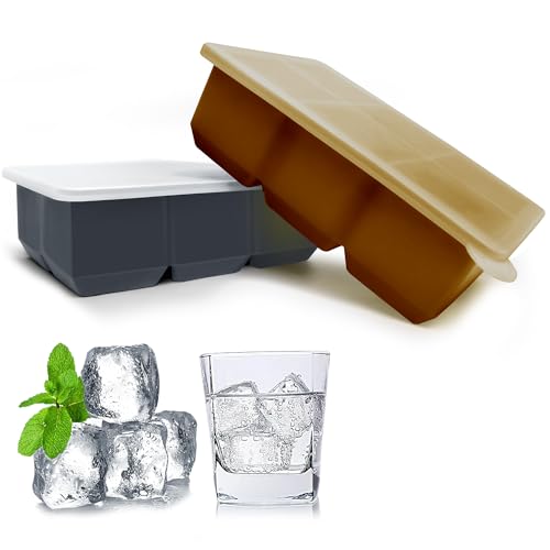 Silicone Ice Cube Trays with Lids (12.99 Count)