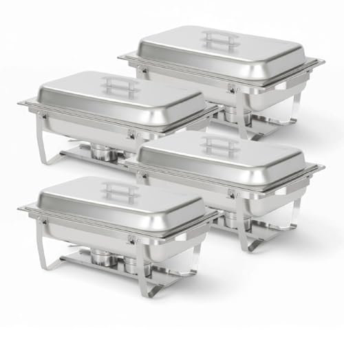 4 Pack Chafing Dish Full Set