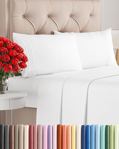 Cal King Size 4 Piece Sheet Set