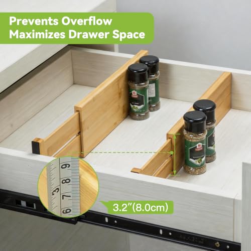Bamboo Dresser Drawer Dividers