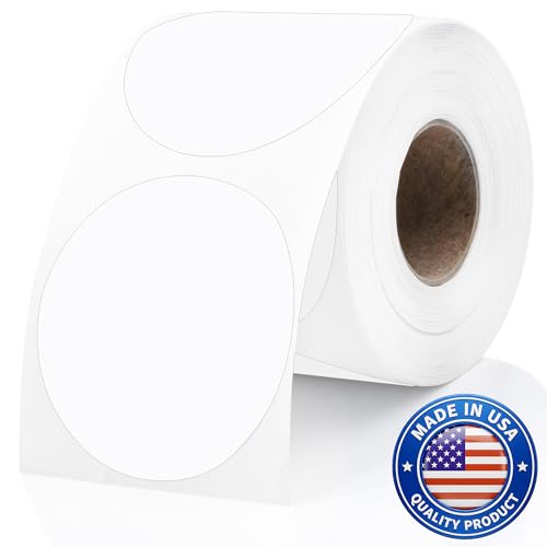 White Thermal Labels (300 Count)