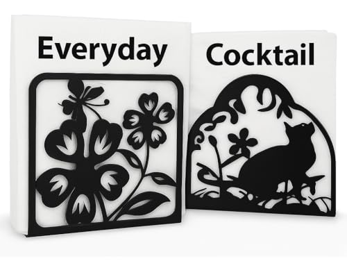 Black Cat Napkin Holder for Table