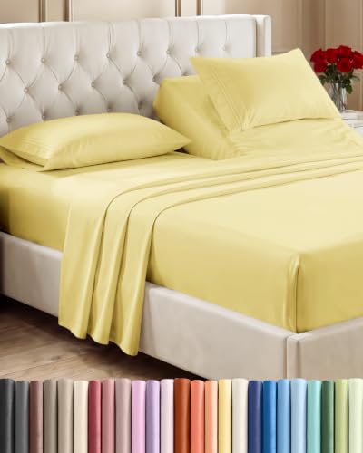Flex Top Split Head King 4 Piece Sheet Set