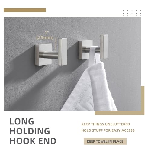 Bath Hand Towel Hook 2 Pack (2 Count)