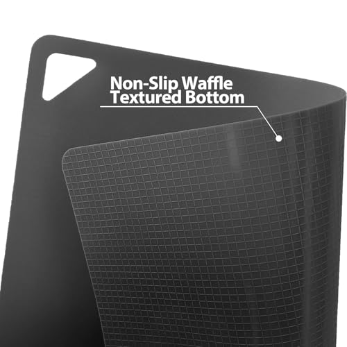 Flexible Plastic Cutting Boards Mats for Kitchen (3 Count)