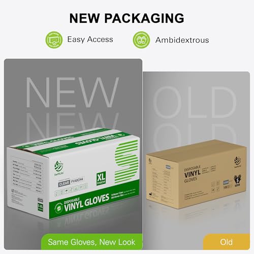 Disposable Vinyl Gloves (1000 Count)