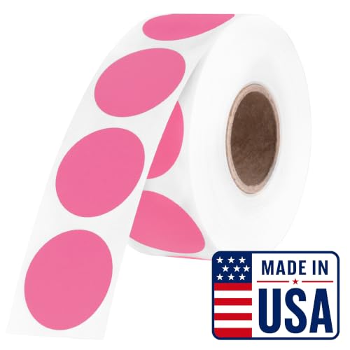 Bright Pink Thermal Labels (735 Count)