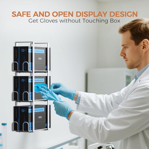Glove Holder Dispenser for Wall Mount