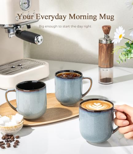 Ceramic Coffee Mugs Set of 6 (6 Count)