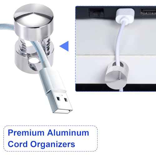 5 Sets Charger Holders for Cords (5 Count)