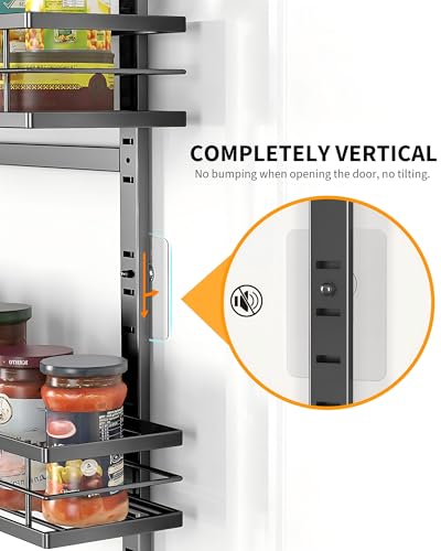 White 9 Tier Over The Door Pantry Organizer