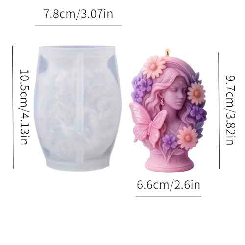 Angel Flower Mold