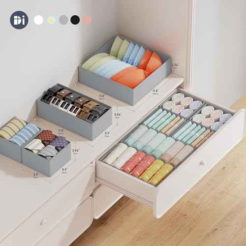 Drawer Organizer Clothes Storage (18 Count)
